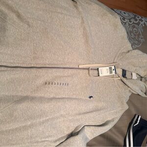 Polo Ralph Lauren Light Gray Zip-Up Hoodie